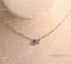 TOP Replica Cartier d'Amour Clavicle Chain Single Diamond Necklace Rose Gold (4)_th.jpg